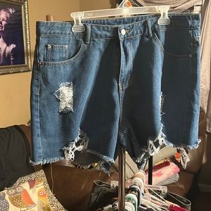 Women’s jean shorts size 2X